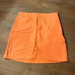 Abercrombie womens linen skirt, small